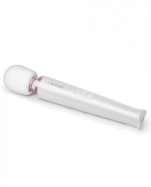 Le Wand Rechargeable Massager Pearl White