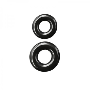 Renegade Double Stack Black Cock Rings