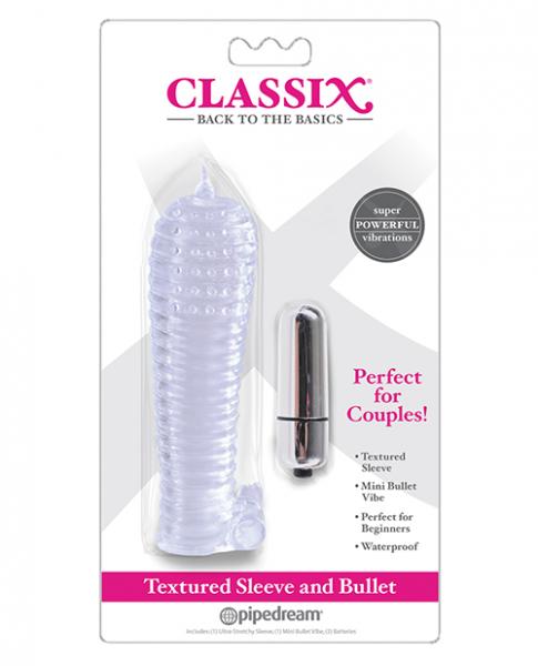 Classix Textured Sleeve & Bullet Clear