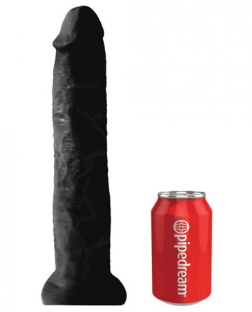 King Cock 13" Dildo - Black