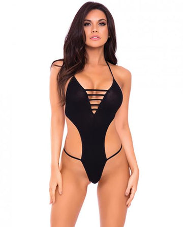 V Is For Vixen Bodysuit Black M/L