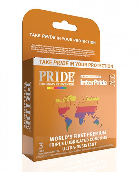 Pride XL Latex Condoms Pack Of 3