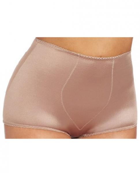 Rago Shapewear Rear Shaper Panty Light Shaping Contour Pads Mocha Sm