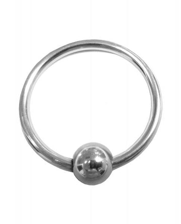 Rouge Stainless Steel Glans Ring W/pressure Point Ball