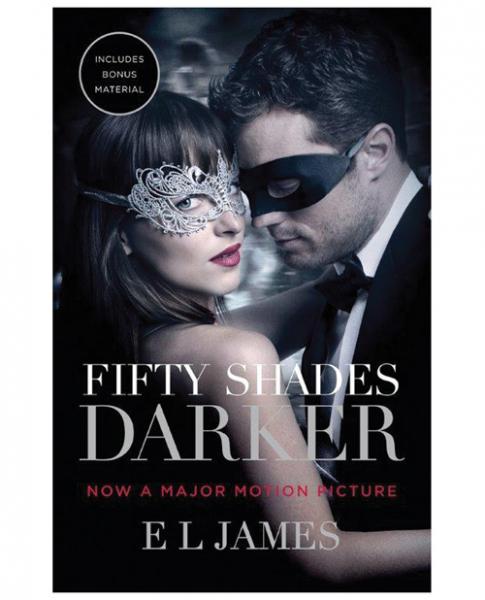 Fifty Shades Darker Movie Cover Book by E.L. James