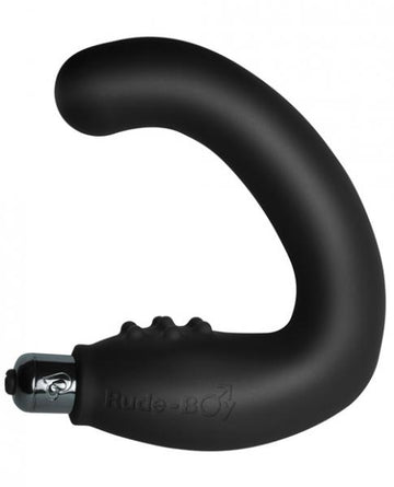 Rude Boy Intense 10X Black Prostate Massager