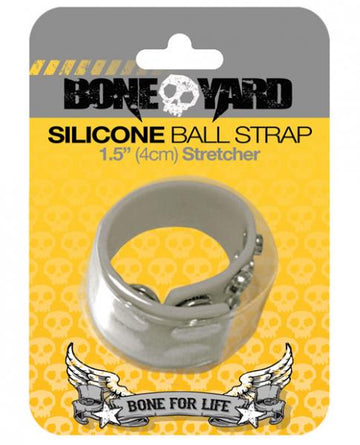 Boneyard Silicone Ball Strap Gray