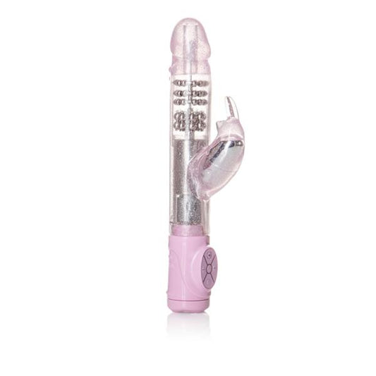 Jack Rabbit Vibrator Thrusting Action Pink