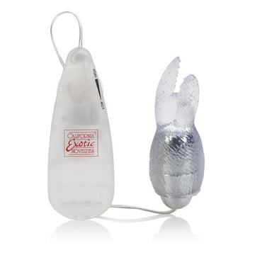 Pocket Exotics Snow Bunny Bullet Clear Vibrator