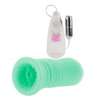 Sue Johanson Glow In The Dark Vibrating Super Head Honcho White