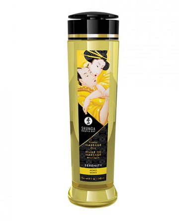 Shunga Erotic Massage Oil - 8.5 Oz Monoi