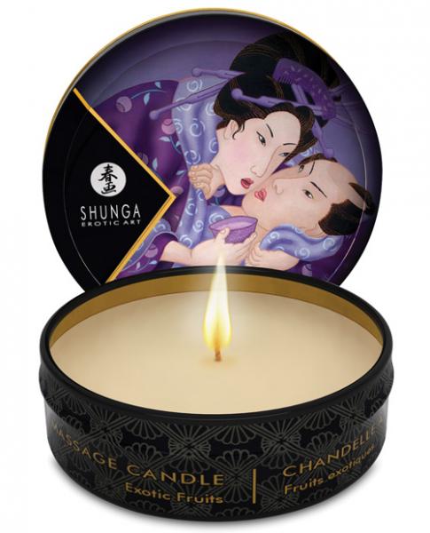 Shunga Libido Mini Massage Candle Exotic Fruits 1oz