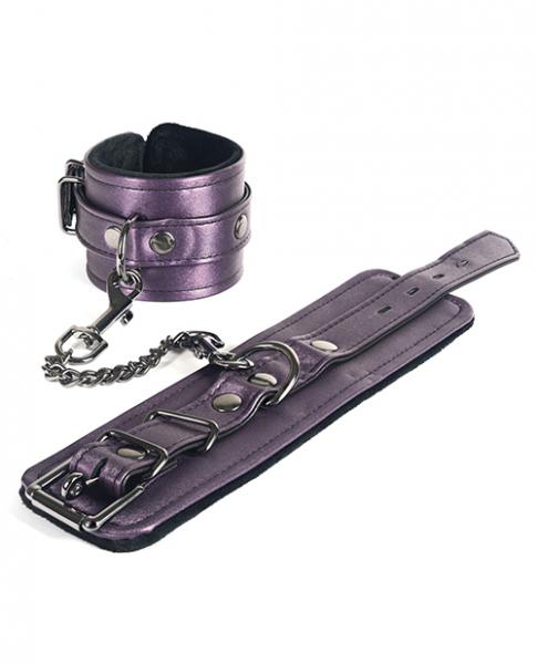 Spartacus Galaxy Legend Faux Leather Wrist Restraints Purple