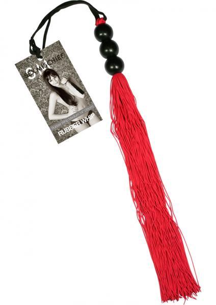 Sex & Mischief Medium Whip - Red