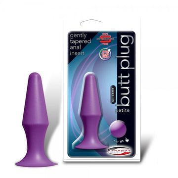 Silicone Butt Plug Lavender Small