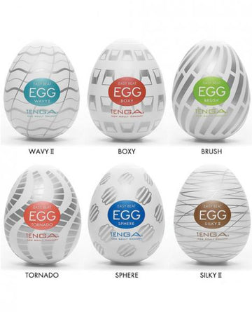 Tenga Egg Variety Standard Pack Clear Pack Of 6