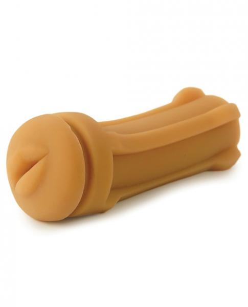 Cyberskin Vulcan Deep Throat Stroker Mocha