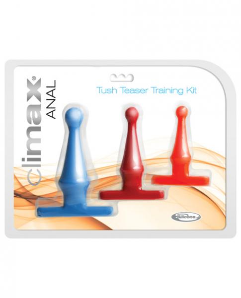 Climax Anal Tush Teaser Trainer Kit 3 Piece Set