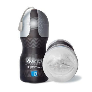 Vulcan + Vibration Tight Mouth MasturbatorClear