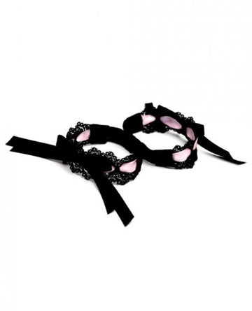 Tyes By Tara Chantilly Tyecuffs Black Handcuffs