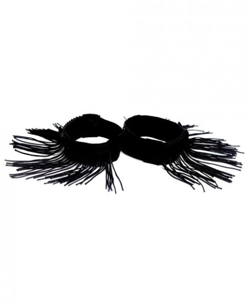 Tyes By Tara Fringe Benefits Tyecuffs Black Handcuffs