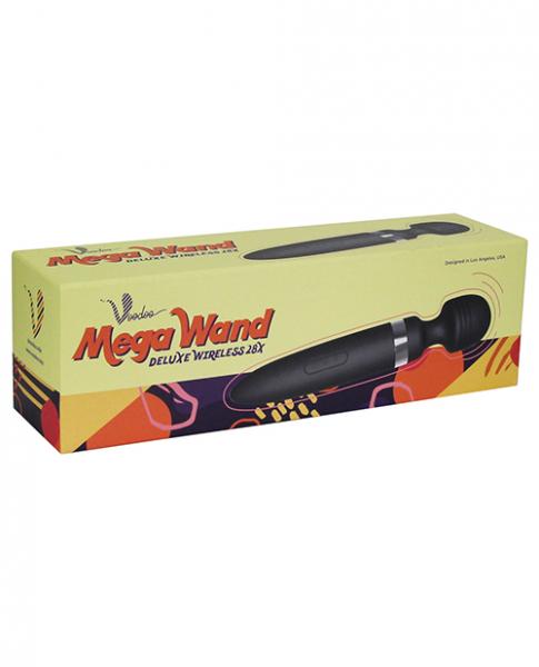 Voodoo Deluxe Mega Wand 28X Black Body Massager