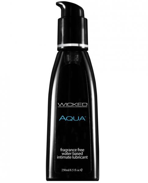 Wicked Aqua Water Based Lubricant Fragrance Free 8.5oz