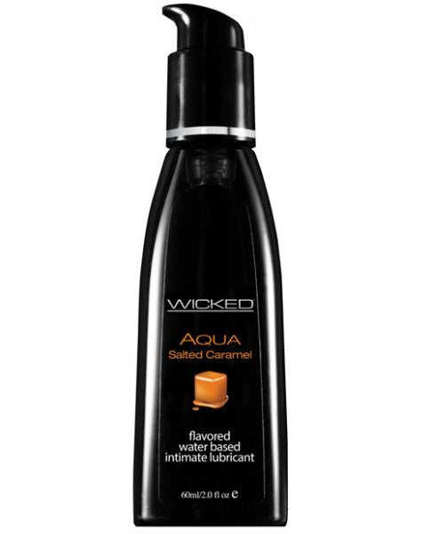 Wicked Aqua Lubricant Salted Caramel 2oz