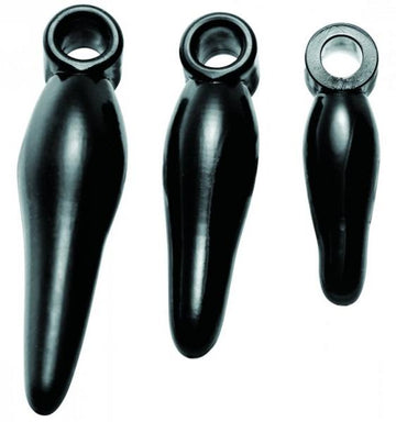 Rimmers 3 Piece Finger Bum Tickler Set Black