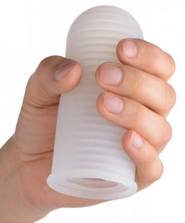 Palm-Tec Ultra Grip Ribbed Silicone Masturbator