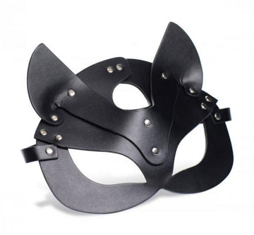 Naughty Kitty Cat Mask Black O/S