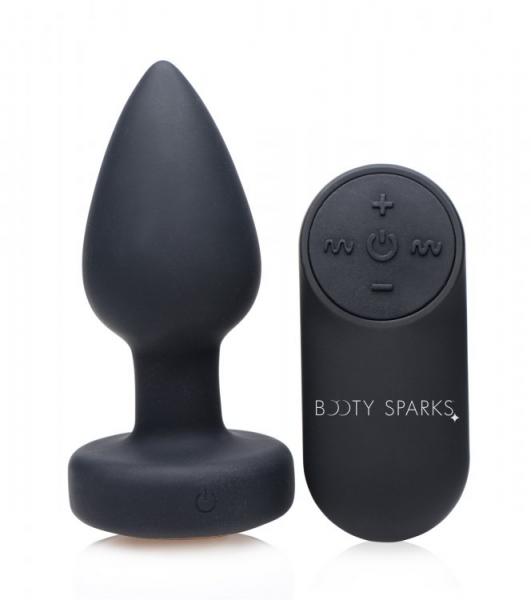 Booty Sparks Silicone Light Up Vibrating LED Plug Small