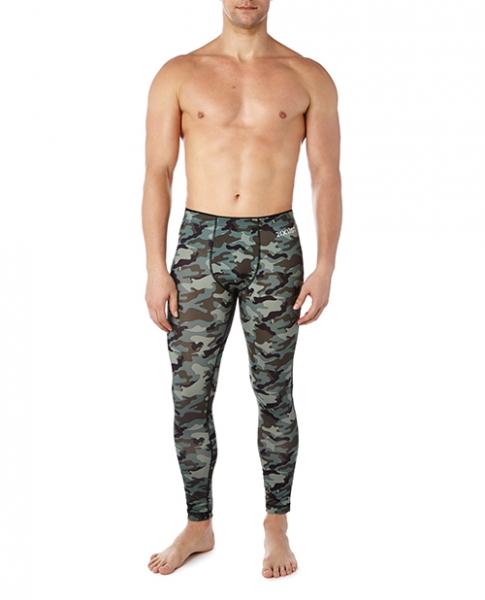 2xist Performance Leggings Green Camo XL