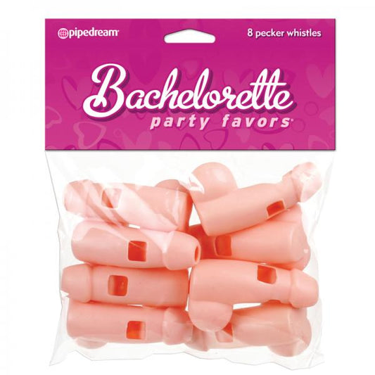 Bachelorette Party Favors Pecker Whistles - 8pc.