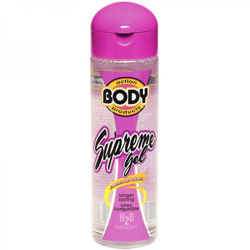 Body Action Supreme Water Based Gel Lubricant 2.3 Fl Oz