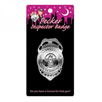 Official Pecker Inspector Badge