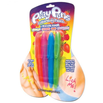 Play Pen Edible Body Paints 4 Pack