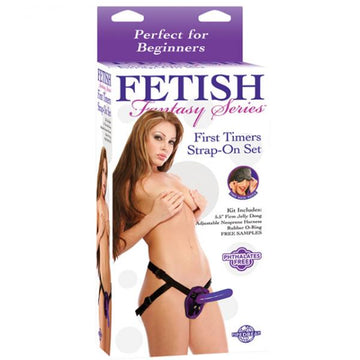 Fetish Fantasy First Timers Strap-on Set Purple