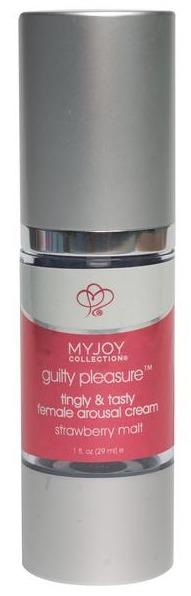 Guilty Pleasure Female Arousal Cream Strawberry Malt 1oz