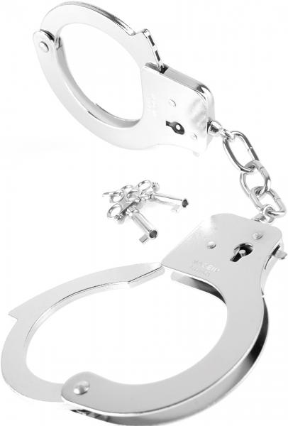 Fetish Fantasy Designer Metal Handcuffs Silver