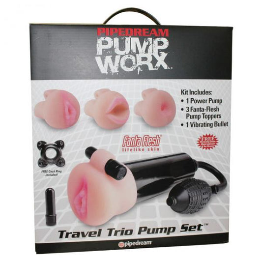 Pump Worx Travel Trio Pump Set