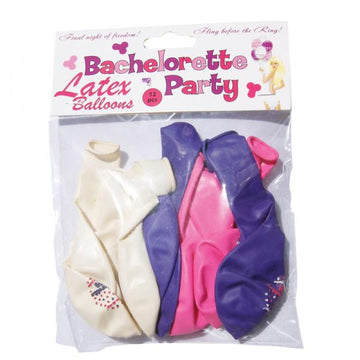 Bachelorette Party Balloons (12pc) Asst,