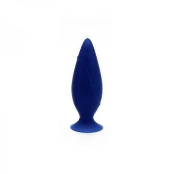 Corked Small Anal Plug - Blue