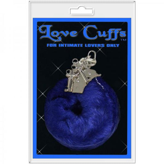 Plush Love Cuffs Blue