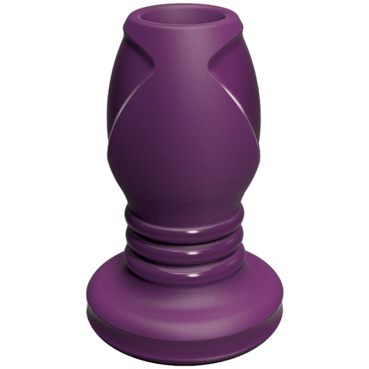 Platinum Premium Silicone The Stretch Medium Plug Purple