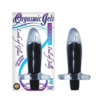 Orgasmic Gels Buttplug-black