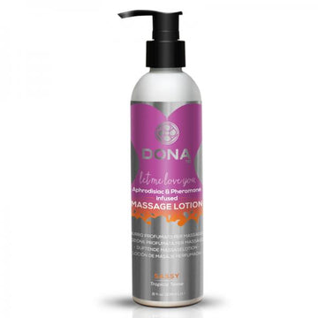 Dona Massage Lotion Sassy Aroma: Tropical Tease 8oz