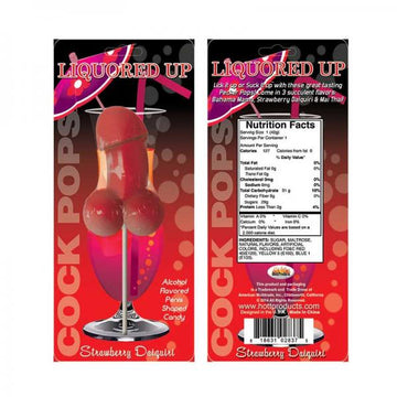 Liquored Up Cock Pop-strawberry Daiquiri