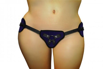 Sportsheets Plus Size Beginner&#039;s Purple Strap-On