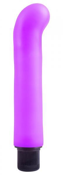 Neon XL G-Spot Softees Purple Vibrator